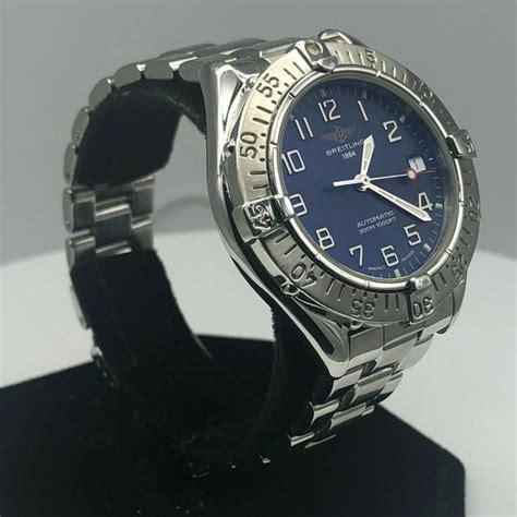 breitling colt a17035 automatik|breitling colt automatic 44mm blue.